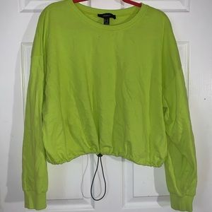 OVERSIZED CROP SWEATER 💚